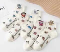 クレヨンしんちゃん靴下 5足セットのサムネイル