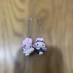 サンリオ　マイメロ　小悪魔夢見るエンジェルスイング　キーホルダー