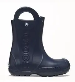 Crocs キッズ ハンドル イット レイン ブーツ　ネイビーj2 20.8cmのサムネイル