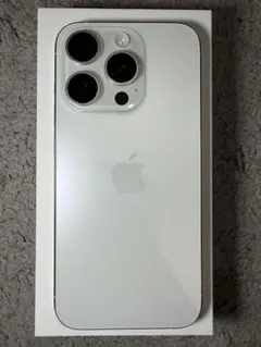 【極美品】iPhone 15 Pro ホワイト256GB 本体 SIMフリー