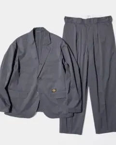未使用 トリップスター ディッキーズ スーツ M チャコール グレー xpv Dickies×TRIPSTER セットアップ251M10BM01 251M10BM01 グレー