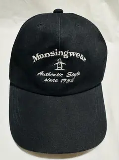 Munsingwear キャップ ブラック