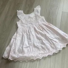Gap baby ピンク ワンピース 3歳　100cm 刺繍　最終値下げのサムネイル