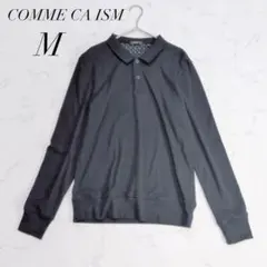 コムサイズム/ポロシャツ/カットソー/襟付き/Mサイズ/長袖