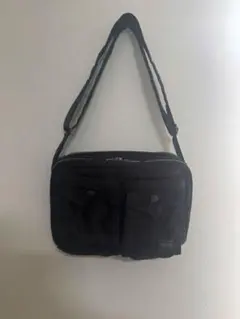PORTER ポーター タンカー 2層式 ショルダーバッグ黒