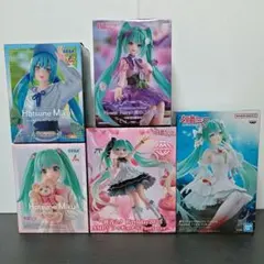 初音ミク フィギュア　5体セット