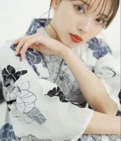 dita 如月の凪椿(墨色) 【5点セット】モノトーン浴衣 - メルカリ