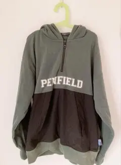 GLAZOS×Penfield コラボ ハーフジップ 切替 パーカー 160cm