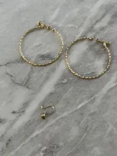 イヤリング　ピアス　まとめ売り　ゴールド