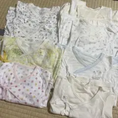 新生児用 肌着 8枚セット 短肌着 長肌着など