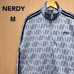 NERDY トラックジャケット　Ｍ　水色