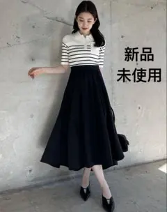 anuans ポロニットドッキングワンピース　新品