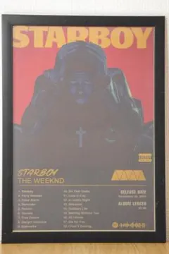 ザ・ウィークエンド　The Weeknd　ポスター　額付き