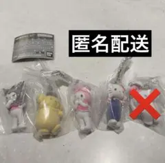 【4種】サンリオキャラクターズ　 ミニチュアチャーム　～ライブキャラクター～