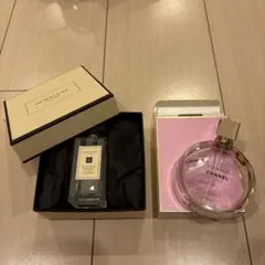 【空箱、空瓶】Jo Malone バスオイル & シャネル チャンス 50ml