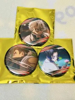 鬼滅の刃 キャラバッジコレクションB ランダム缶バッジ 不死川 悲鳴嶼 胡蝶