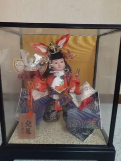 ○【値下・美品】五月人形 二段飾り 二段飾り 35号 スチール段 307-35 五月人形 飾り台 お道具 端午