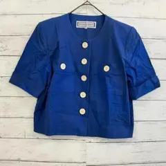 Yves Saint Laurent コットン100％ 半袖ライトジャケット M