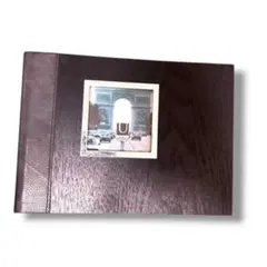 umbra フォトフレーム付きアルバム ダークブラウン