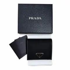 PRADA 二つ折り財布　ナイロン✖️サファイアーノ 2026年最新】prada サフィアーノ 財布 二つ折り ナイロンの人気