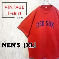 【US輸入】AAA REDSOX レッドソックス　プリントTシャツ《メンズXL》