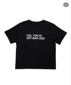 [期間限定価格] CDL TOKYO Tシャツ ブラック Lサイズ