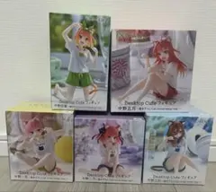五等分の花嫁 Desktop cute フィギュア 5体セット