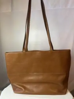 レザー トートバッグ ブラウン