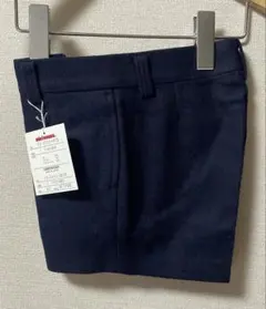 新品未使用　ミキハウス　紺短パン　120㎝　ポロシャツのおまけ付き