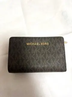 ⭐︎美品⭐︎MICHAEL KORS 二つ折り財布 ブラウン