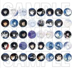 鬼滅の刃柱展　冨岡義勇　エモーショナル缶バッジ 40点　美品