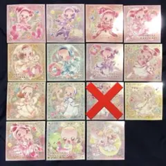 おジャ魔女どれみ　魔法玉グミ２　シール１４種セット