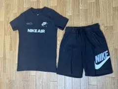 【美品】NIKE AIR キッズセットアップ 黒 130cm