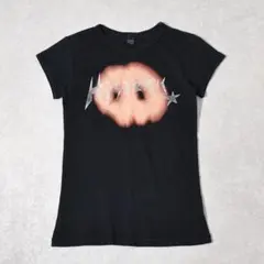 平成ギャル y2k HYSTERIC MINI ブタ鼻 ピチT チビＴ黒 XS