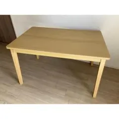 ニトリ 伸縮式 ダイニングテーブル 80〜120cm 1台 ブラウン 匿名配送