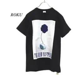 6　ROKU　YVES KLEIN　Tシャツ　黒　ロクのサムネイル