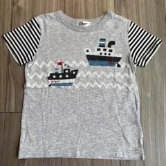KPBOY KNITPLANNER 半袖 Tシャツ グレー　110のサムネイル