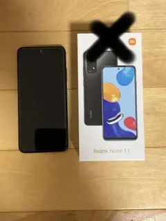 箱無し　Xiaomi Redmi Note 11 ブルー 本体