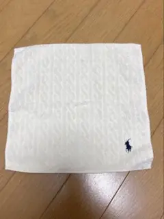 Polo Ralph Lauren ホワイト　ハンカチ