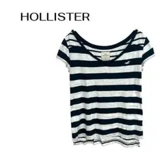 B0869HOLLISTER半袖 Tシャツ ボーダーカジュアル　デートのサムネイル