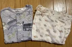SLAP SLIPとアカチャンホンポのロンパース サイズ70 2枚組