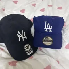 47 & NEW ERA キャップ 2個セット