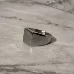 シルバー スクエアリング
