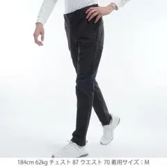 セントアンドリュース 3L ゴルフパンツ ブラック サッカー素材 - メルカリ