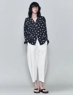 6 ROKU　ロク　 DOT PRINT SHIRT　ドットプリントシャツ