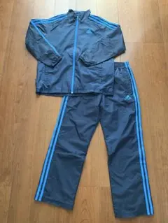 数回着用！アディダス　ウィンドブレーカー上下　150 ネイビー　セットアップ