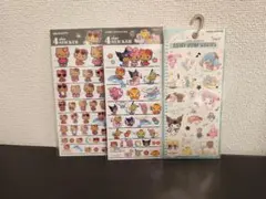 サンリオ 4size stickers フラッフィースケッチステッカーズ