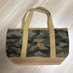 クレドラン　迷彩柄トートバッグ 大きめ　カモフラージュ