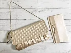 Aimer　エメ／クラッチバッグ＆袱紗(ふくさ)2点セット