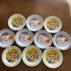 母と娘の大切に使うおけいこ お皿セット 象つかい サーカス 5点セット